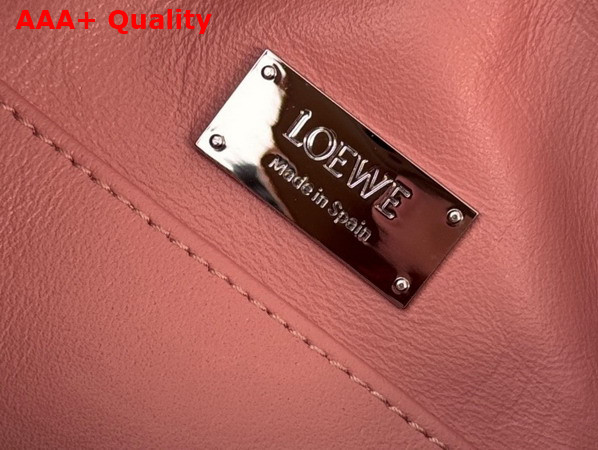 Loewe Small Featherlight Puzzle Bag in Blush Nappa Lambskin Replica