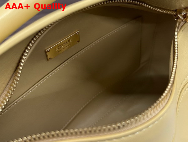 Loewe Small Featherlight Puzzle Bag in Dark Butter Nappa Lambskin Replica