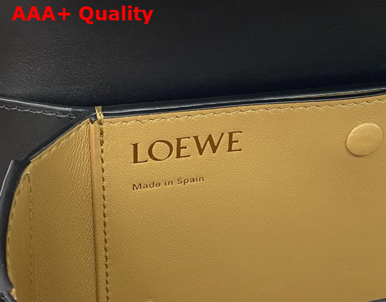 Loewe Small Goya Bag in Silk Calfskin Black Replica