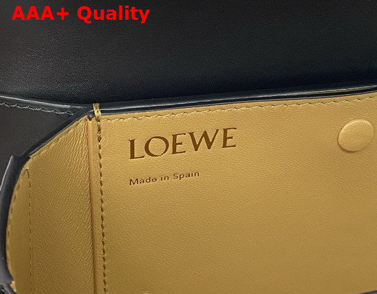 Loewe Small Goya Bag in Silk Calfskin Black Replica
