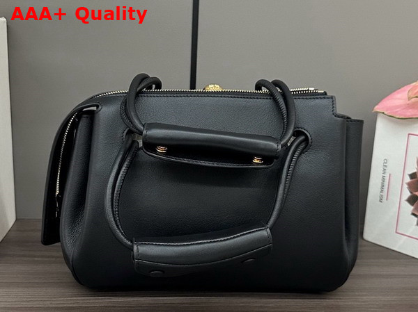 Loewe Small Madrid Bag in Supple Calfskin Black Replica