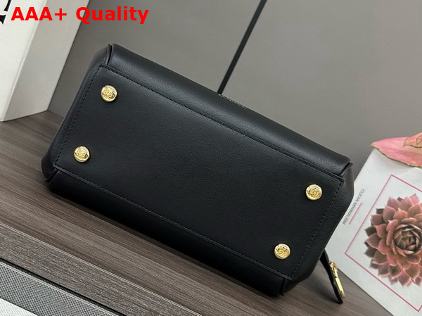 Loewe Small Madrid Bag in Supple Calfskin Black Replica