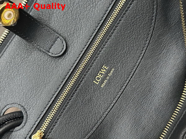 Loewe Small Madrid Bag in Supple Calfskin Black Replica