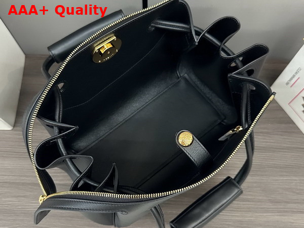 Loewe Small Madrid Bag in Supple Calfskin Black Replica