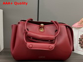 Loewe Small Madrid Bag in Supple Calfskin Burnt Red Replica