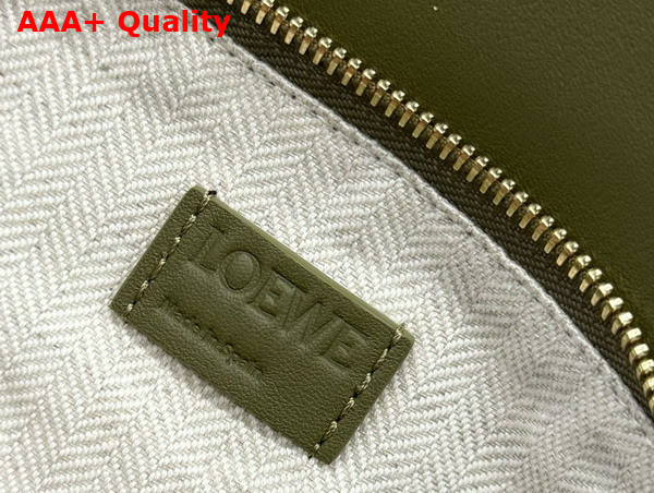 Loewe Small Puzzle Bag in Classic Calfskin Green and Blue Replica
