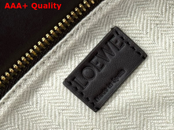 Loewe Small Puzzle Bag in Classic Calfskin and Suede Chocolate and Tan Replica