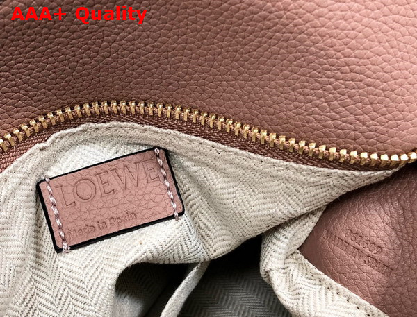 Loewe Small Puzzle Bag in Dusty Pink Soft Grained Calfskin Replica