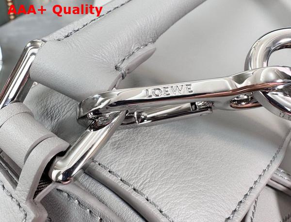 Loewe Small Puzzle Bag in Light Grey Classic Calfskin Replica