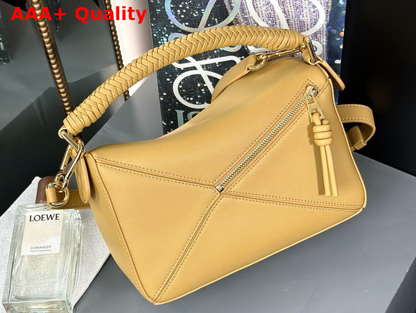 Loewe Small Puzzle Bag in Mellow Calfskin Sahara Replica