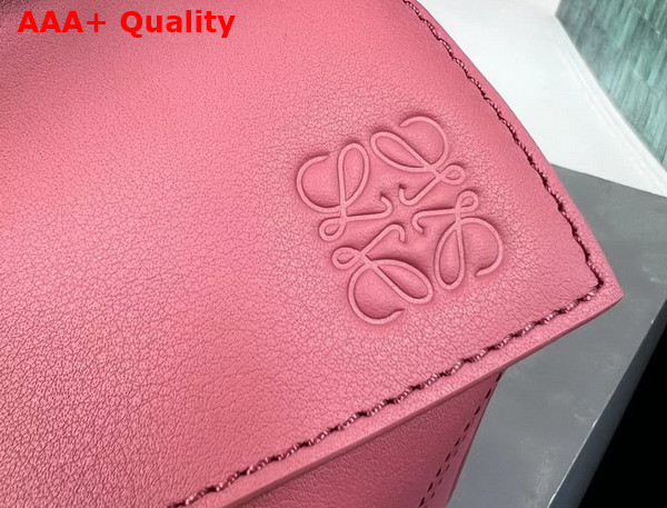 Loewe Small Puzzle Bag in Plumrose Satin Calfskin Replica