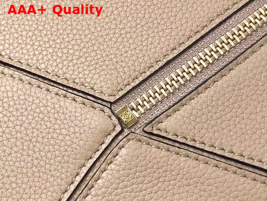 Loewe Small Puzzle Bag in Sand Soft Grained Calfskin Replica