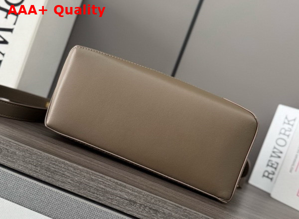 Loewe Small Puzzle Bag in Umber Calfskin with Overlapped Panels Replica