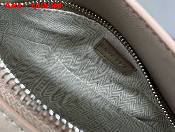 Loewe Small Puzzle Bumbag in Cream Classic Calfskin Replica