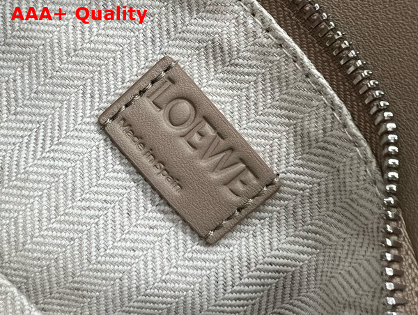 Loewe Small Puzzle Bumbag in Cream Classic Calfskin Replica
