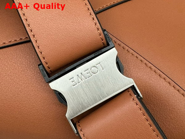 Loewe Small Puzzle Bumbag in Tan Classic Calfskin Replica