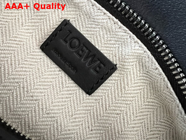 Loewe Small Puzzle Edge Bag in Classic Calfskin Black Replica