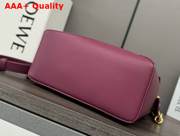 Loewe Small Puzzle Edge Bag in Classic Calfskin Burgundy Replica