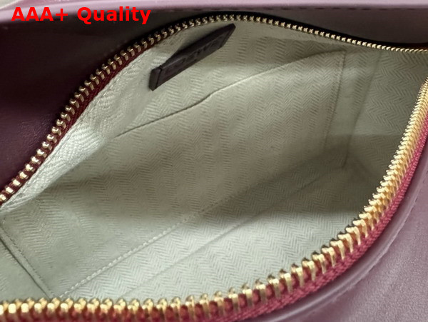 Loewe Small Puzzle Edge Bag in Classic Calfskin Dark Burgundy Replica