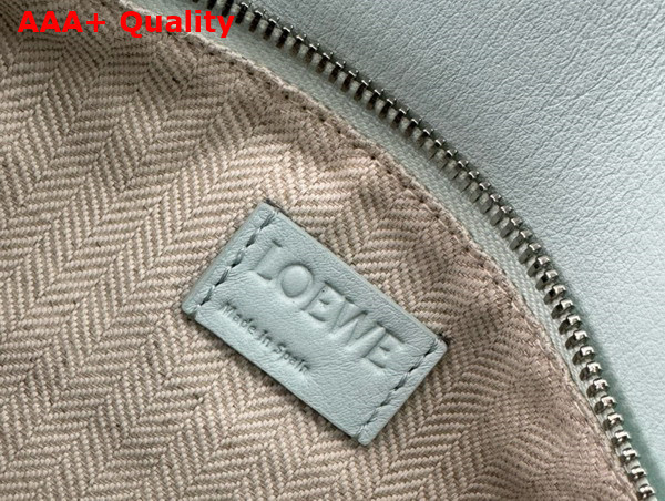 Loewe Small Puzzle Edge Bag in Classic Calfskin Pale Blue Replica