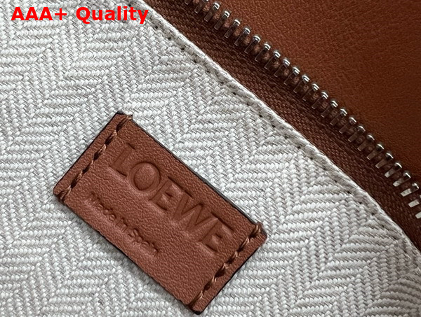Loewe Small Puzzle Edge Bag in Classic Calfskin Tan Replica