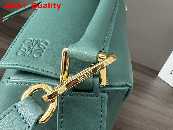 Loewe Small Puzzle Edge Bag in Classic Calfskin Vetiver Replica