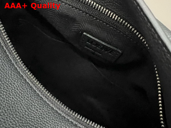 Loewe Small Puzzle Edge Bag in Soft Grained Calfskin Black Replica