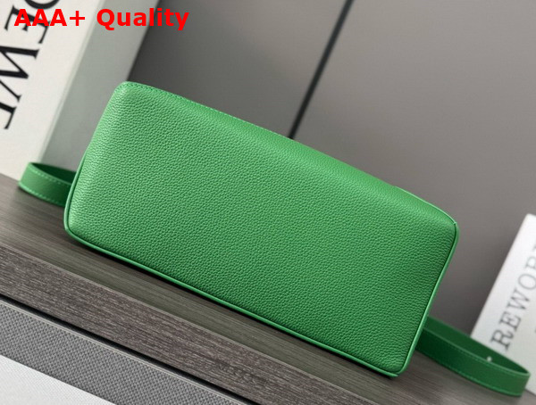 Loewe Small Puzzle Edge Bag in Soft Grained Calfskin Tropical Green Replica