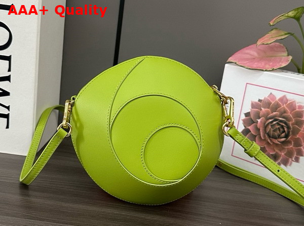 Loewe Snake Bag in Smooth Calfskin Meadow Green Replica