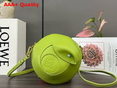 Loewe Snake Bag in Smooth Calfskin Meadow Green Replica