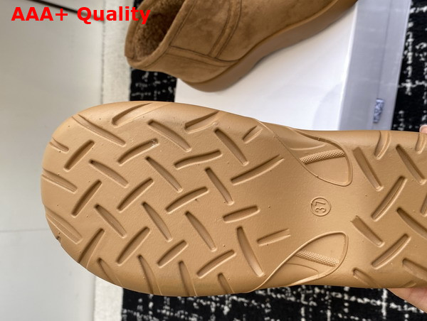 Loewe Snow Boot in Tobacco Suede Calfskin Replica
