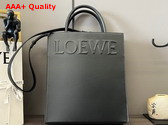 Loewe Standard A4 Tote in Black Sleek Calfskin Replica