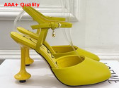 Loewe Toy Ankle Strap Pump in Dandelion Lambskin Replica