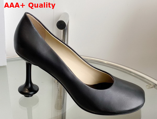 Loewe Toy Pump in Black Goatskin Replica