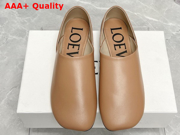 Loewe Toy Slipper in Tan Goatskin Replica