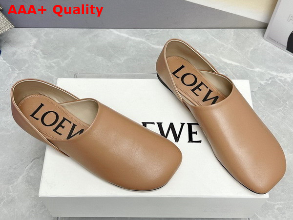 Loewe Toy Slipper in Tan Goatskin Replica