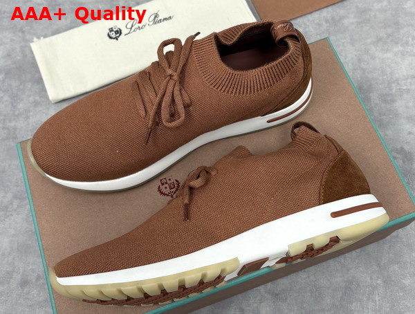 Loro Piana 360 LP Flexy Walk Sneaker in Brown Replica