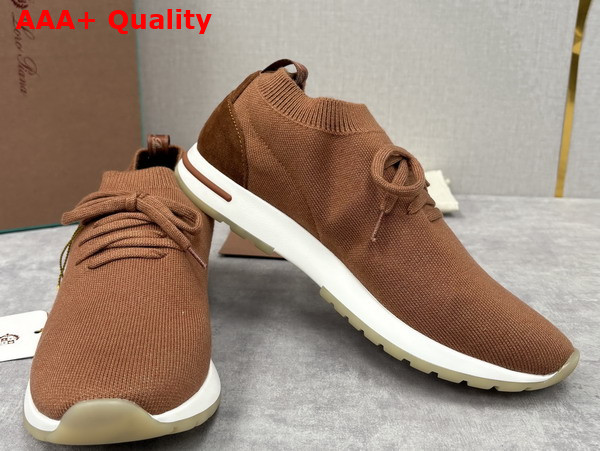 Loro Piana 360 LP Flexy Walk Sneaker in Brown Replica