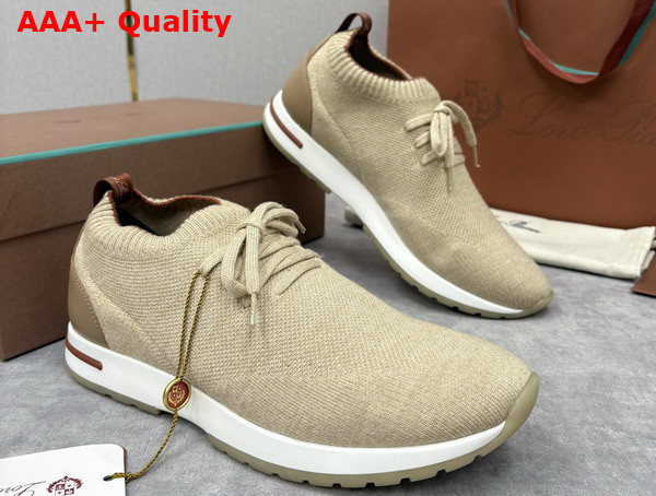 Loro Piana 360 LP Flexy Walk Sneaker in Cream Replica
