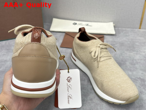 Loro Piana 360 LP Flexy Walk Sneaker in Cream Replica