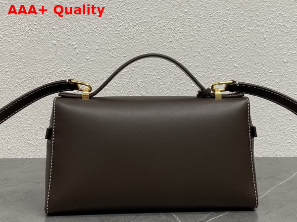 Loro Piana Extra Bag L23 in Dark Choco Licorice Calfskin Replica