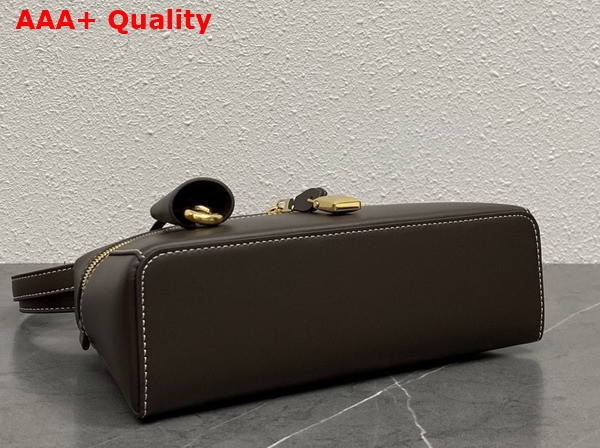 Loro Piana Extra Bag L23 in Dark Choco Licorice Calfskin Replica