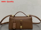 Loro Piana Extra Bag L23 in Tan Calfskin Replica