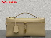 Loro Piana Extra Clutch L29 Light Mastic Sun Gold Calfskin Replica