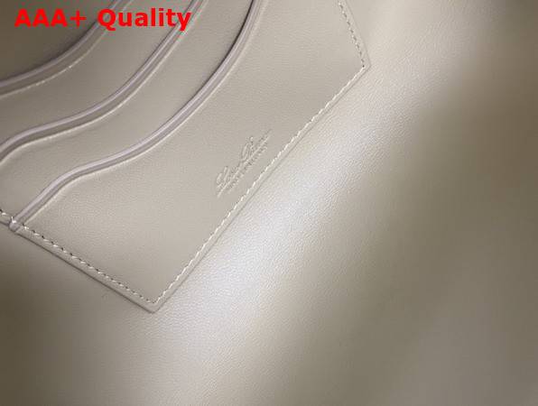 Loro Piana Extra Clutch L29 Light Mastic Sun Gold Calfskin Replica