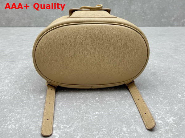 Loro Piana Extra Drawstring Backpack L27 in Light Mastic Calfskin Replica