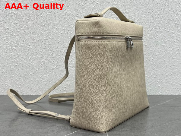 Loro Piana Extra Pocket Backpack in Light Beige Calfskin Replica