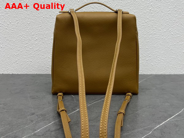 Loro Piana Extra Pocket Backpack in Tan Calfskin Replica