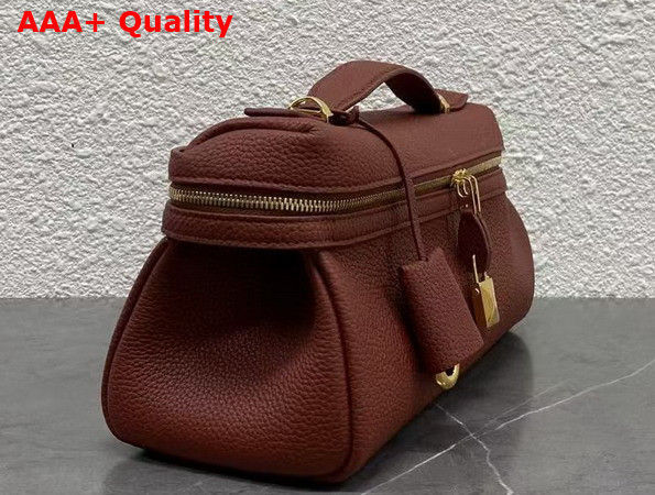 Loro Piana Extra Softy Bag L29 Deep Kummel Sun Gold Calfskin Replica
