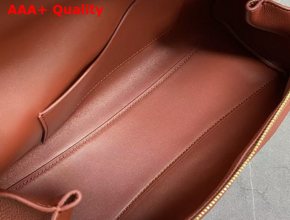 Loro Piana Extra Softy Bag L29 Deep Kummel Sun Gold Calfskin Replica